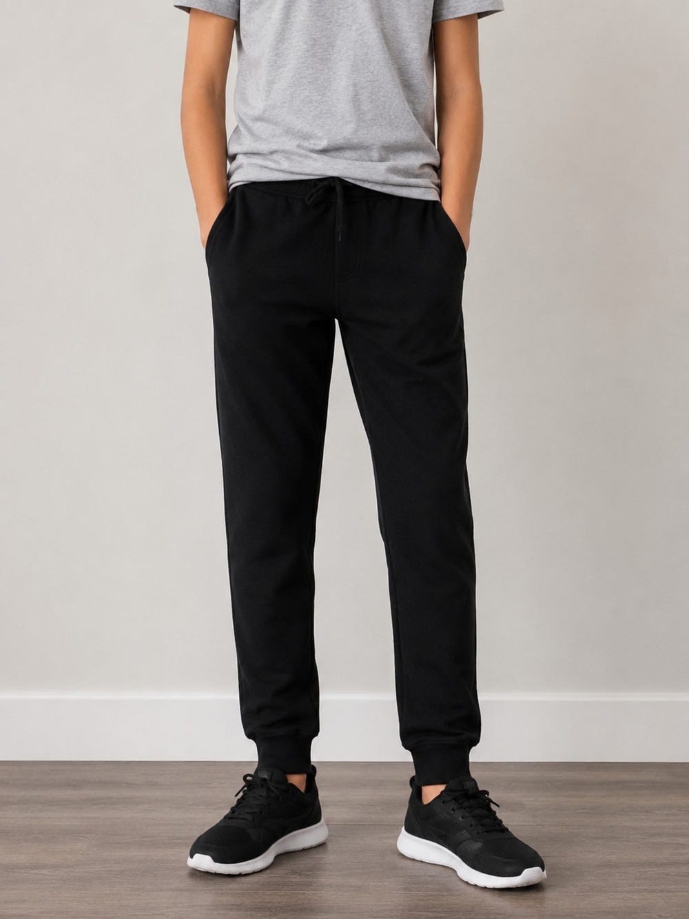 The Children’s Place Boys Youth Black Jogger Sweatpants XXL Size 16 Brand NEW